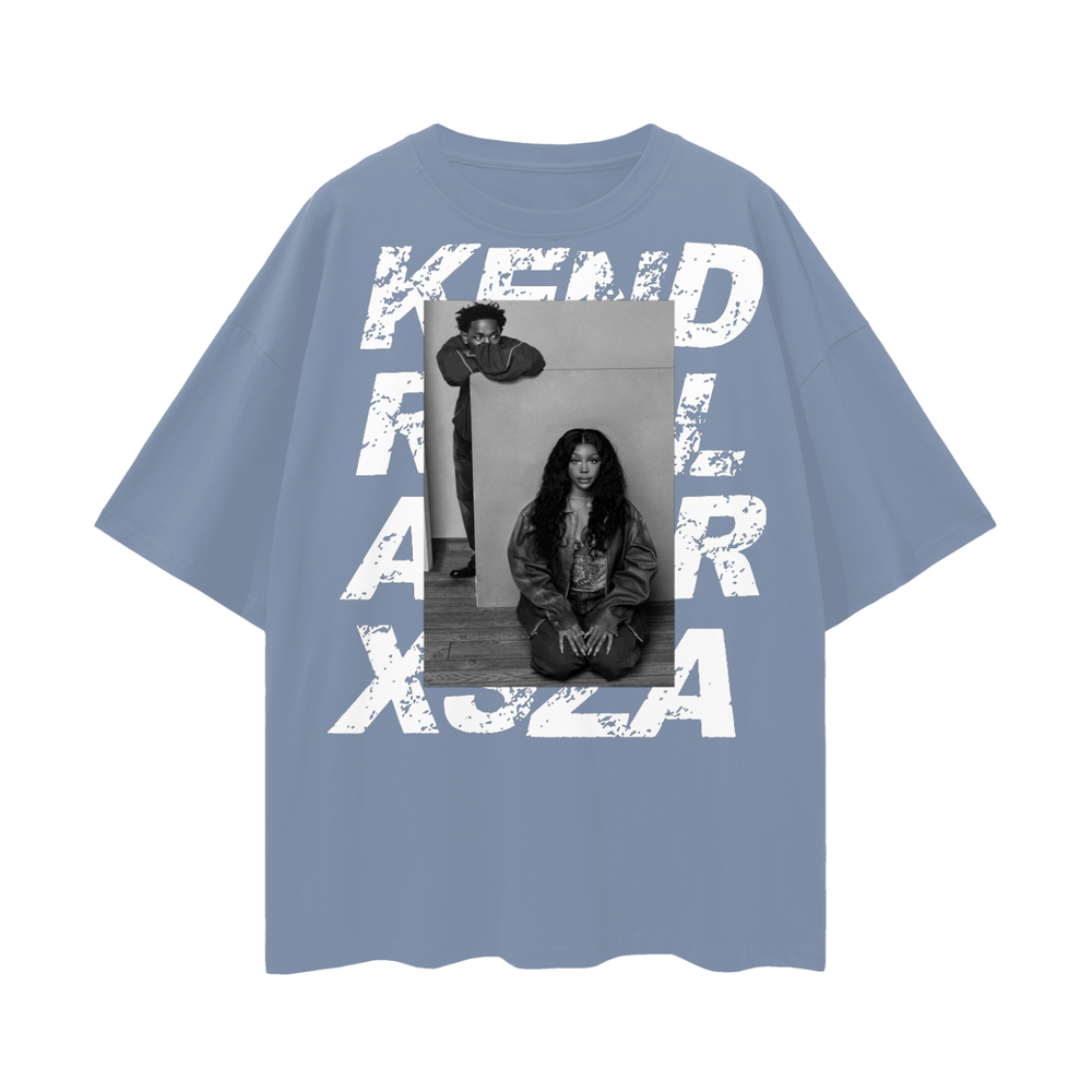 Kendrick Lamar x SZA Oversize Deep Drop Shoulder Tee