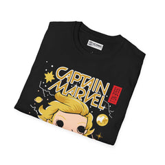 Captain Marvel Unisex Softstyle T-Shirt - IGZ Clothing 