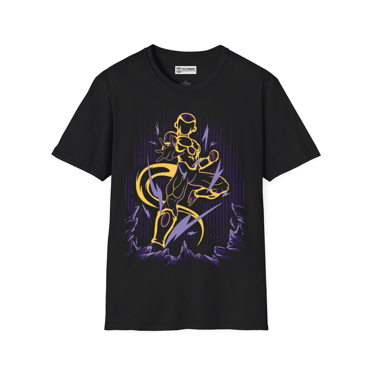 Golden Frieza Unisex Softstyle T-Shirt - IGZ Clothing 