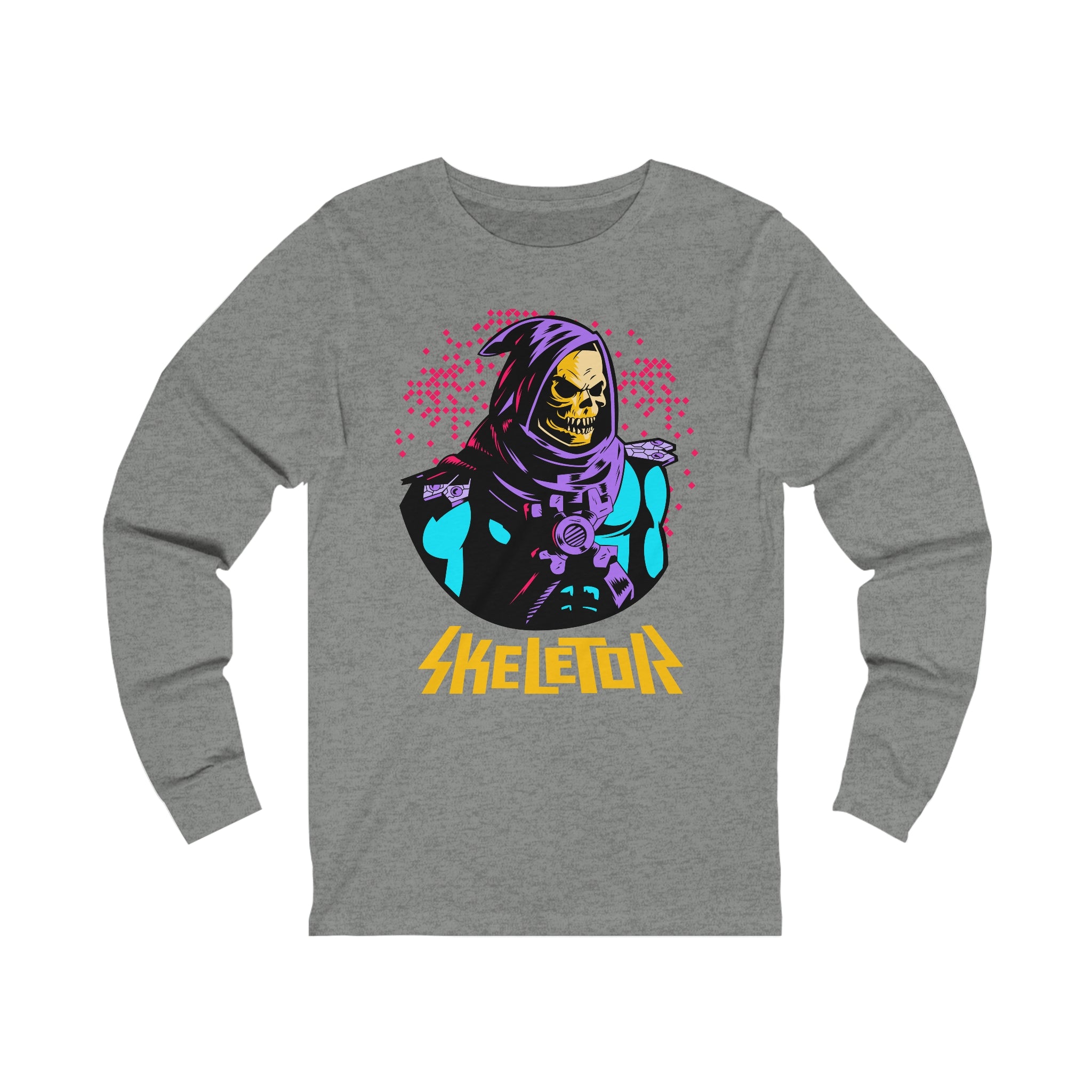 Skeletor Unisex Jersey Long Sleeve Tee - IGZ Clothing 