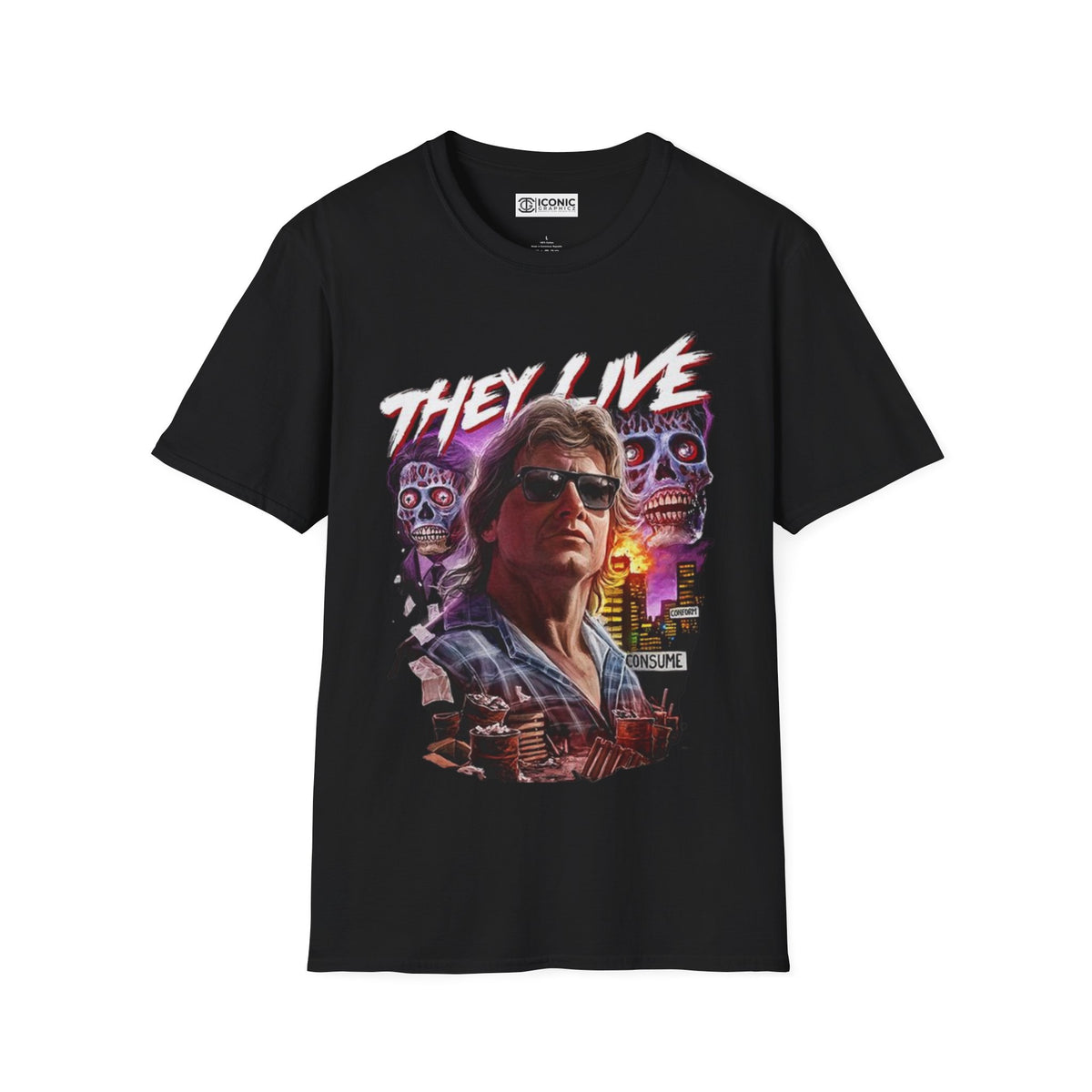 They Live Unisex Softstyle T-Shirt