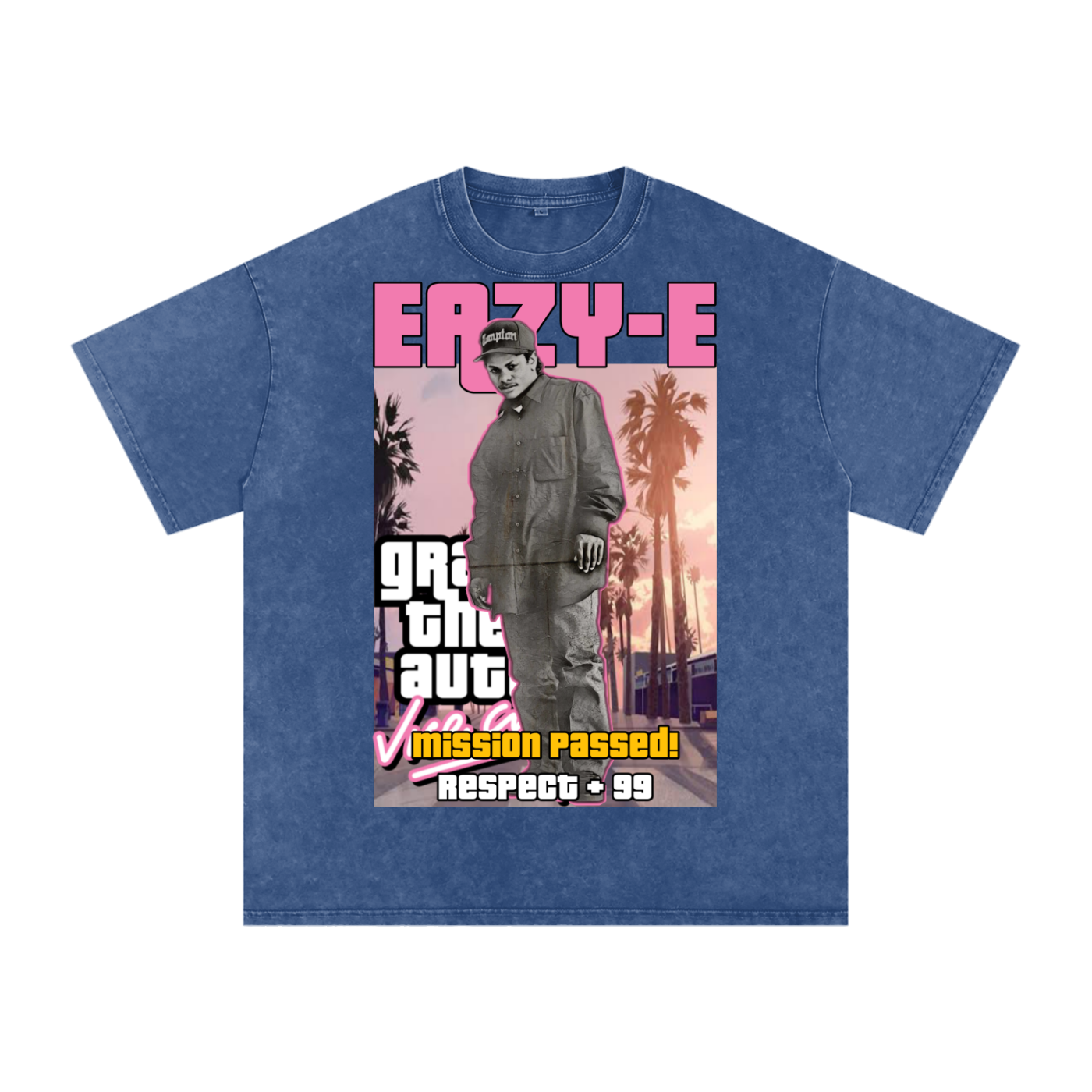 Easy-E Acid Wash Oversize T-Shirt
