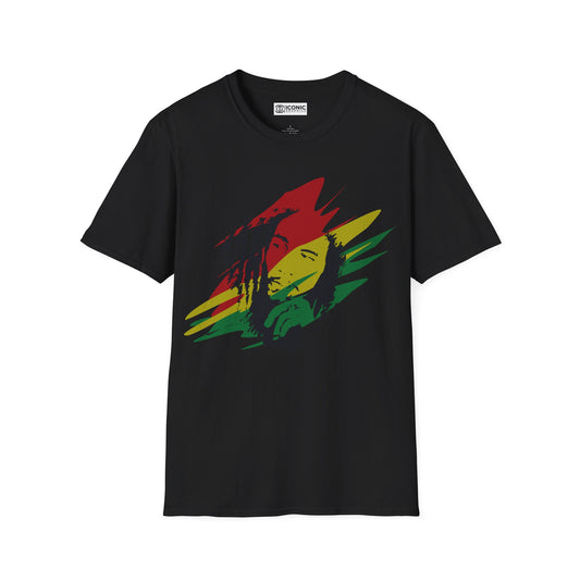 Bob Marley Unisex Softstyle T-Shirt - IGZ Clothing 