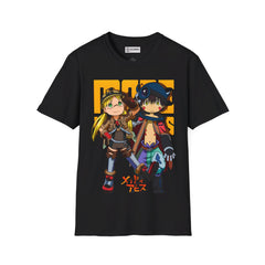 Made Abyss Rigg and Riko Unisex Softstyle T-Shirt - IGZ Clothing 