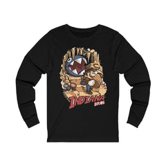 Mario Unisex Jersey Long Sleeve Tee - IGZ Clothing 