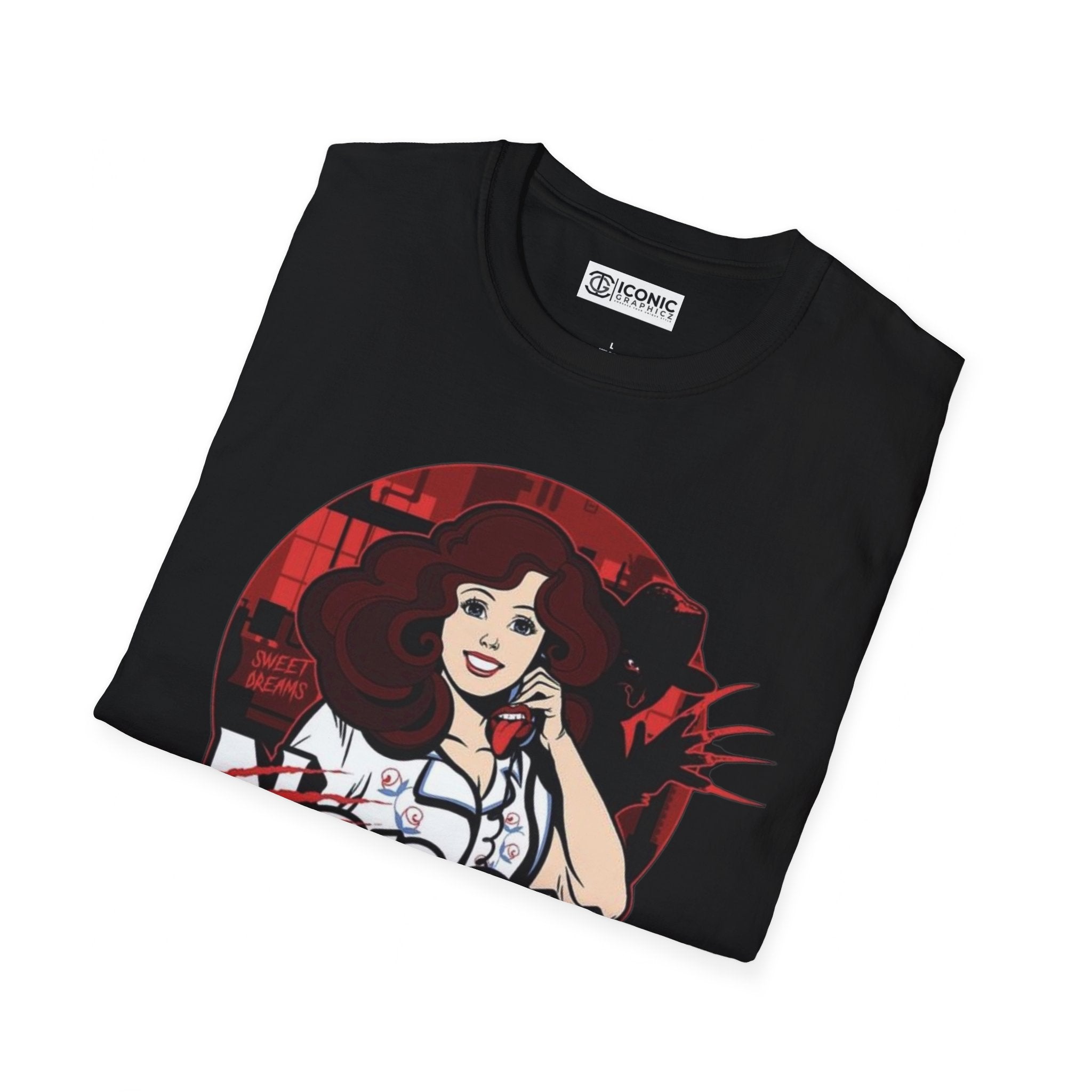 Freddy Kreuger Nancy Unisex Softstyle T-Shirt - IGZ Clothing 