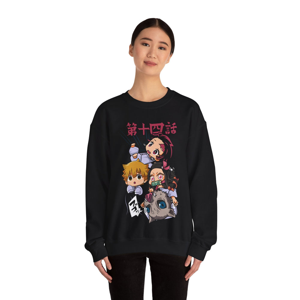 Demon Slayers Unisex Heavy Blend™ Crewneck Sweatshirt Printify