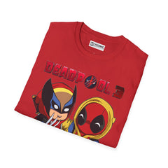 Deadpool and Wolverine Unisex Softstyle T-Shirt - IGZ Clothing 