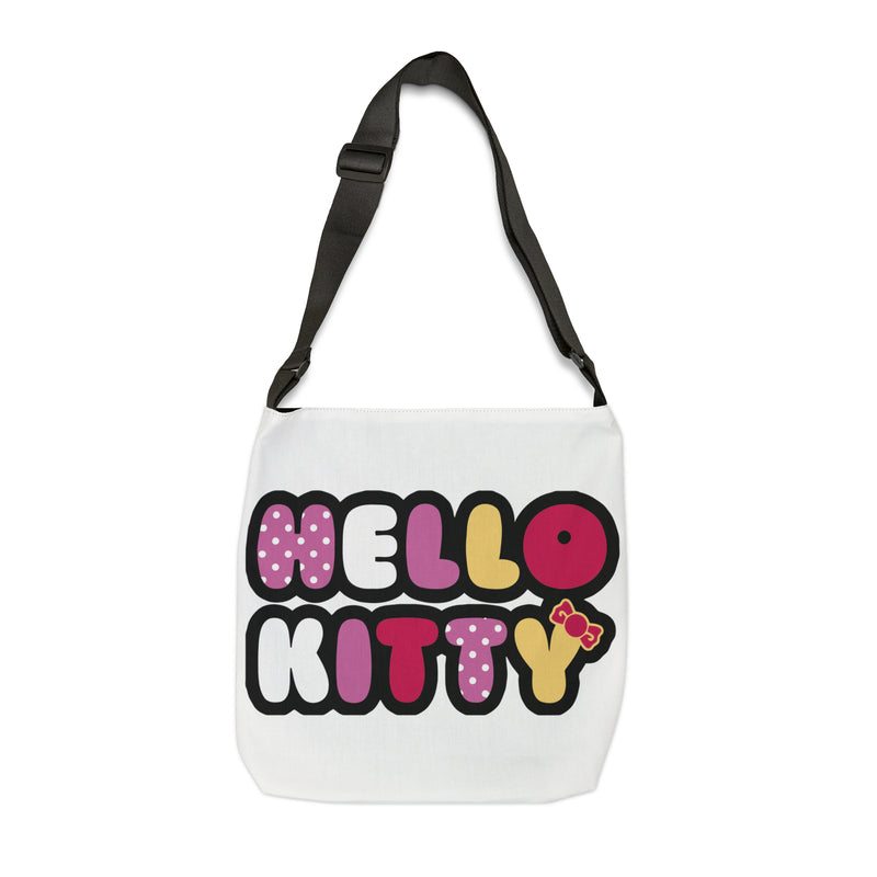 Hello Kitty Adjustable Tote Bag (AOP) - IGZ Clothing 