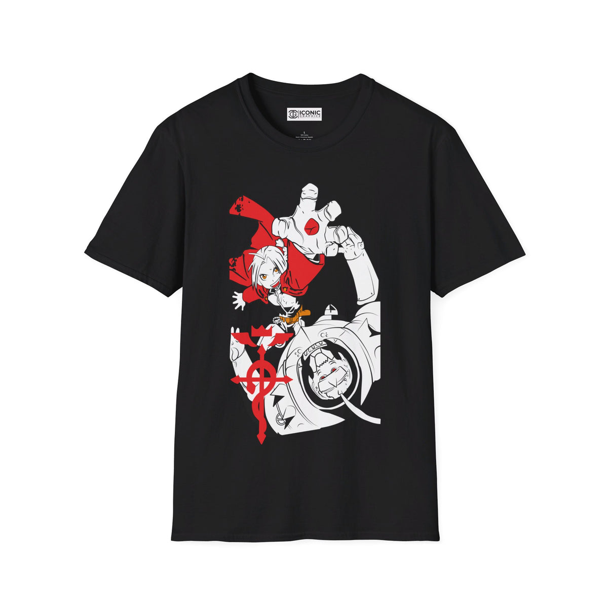 Edward and Alphonse Unisex Softstyle T-Shirt - IGZ Clothing 