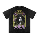 Orochimaru Naruto Acid Wash Oversize T-Shirt