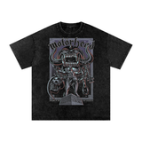 Motorhead Acid Wash Oversize T-Shirt