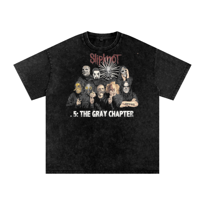 Slipknot Acid Wash Oversize T-Shirt