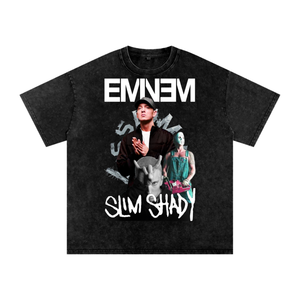 Eminem Acid Wash Oversize T-Shirt