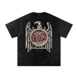 Slayer Acid Wash Oversize T-Shirt
