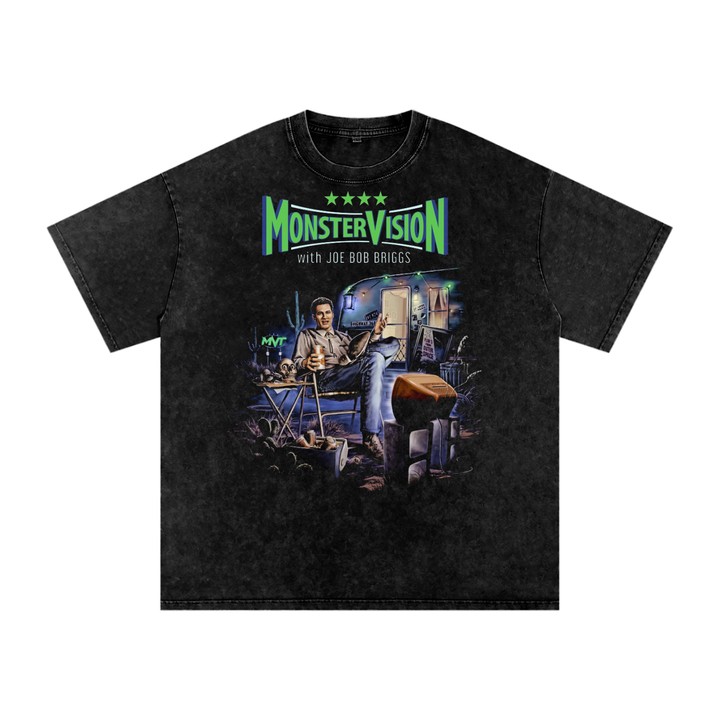 Monster vision Acid Wash Oversize T-Shirt