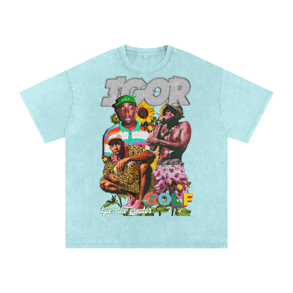 Tyler The Creator Acid Wash Oversize T-Shirt