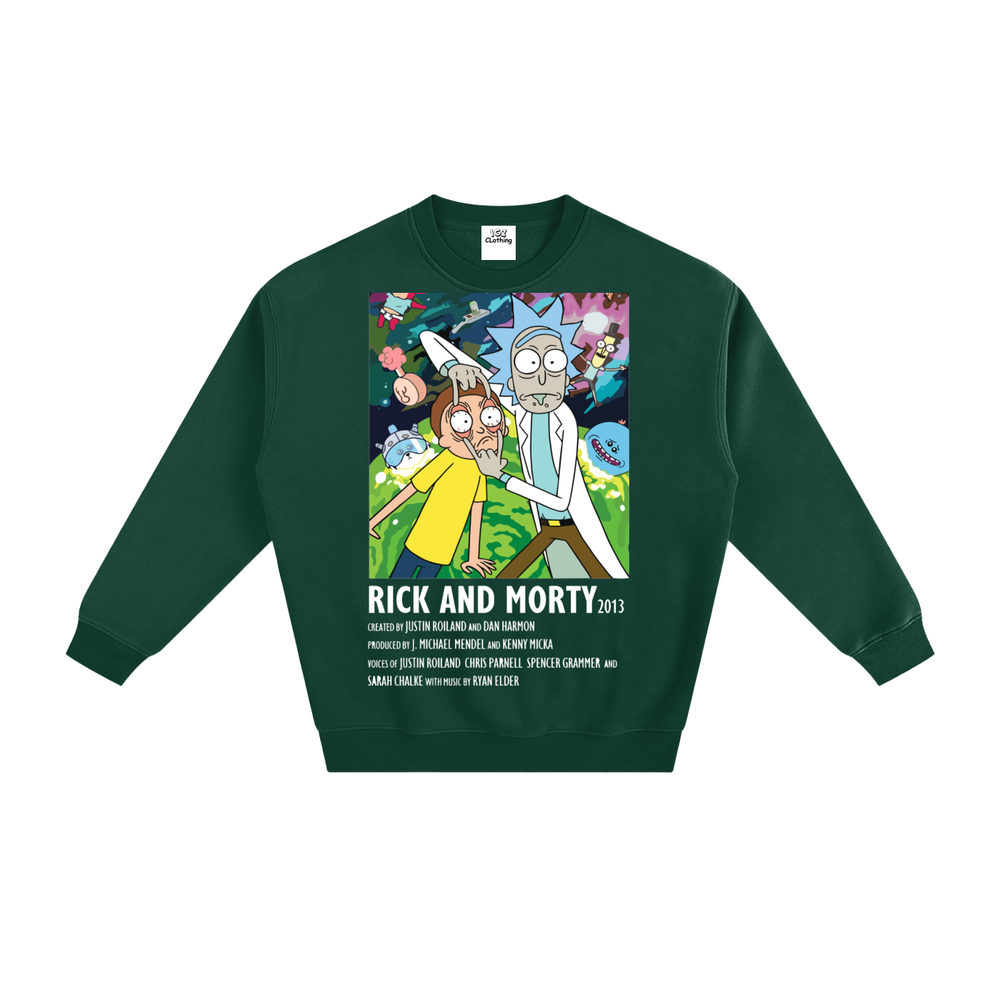 Rick and Morty Fleeced Sweatshirt