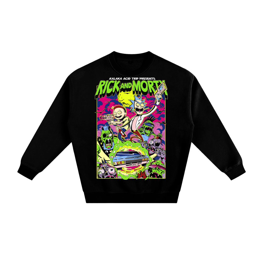 Rick and Morty Fleeced Sweatshirt