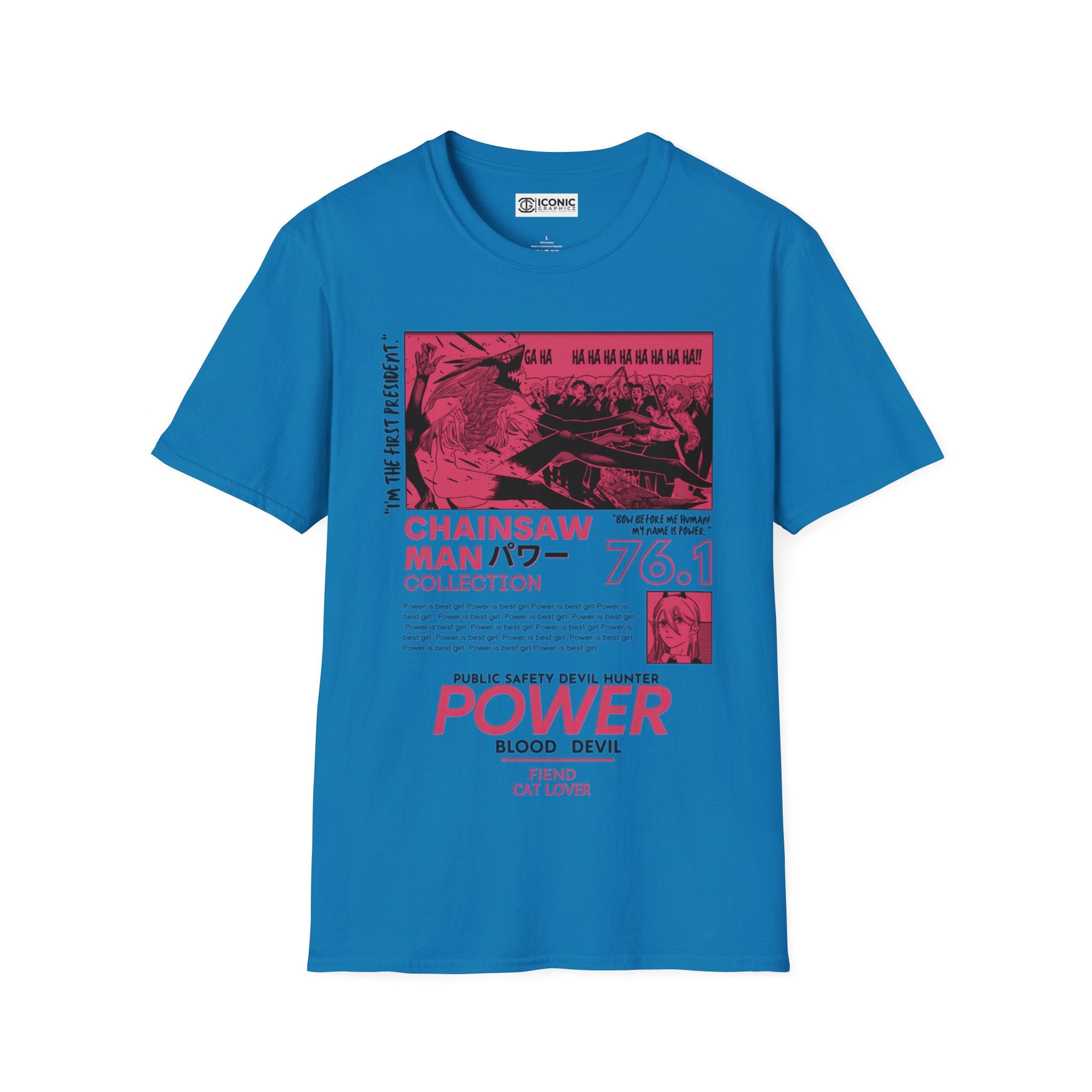 Power Unisex Softstyle T-Shirt - IGZ Clothing 