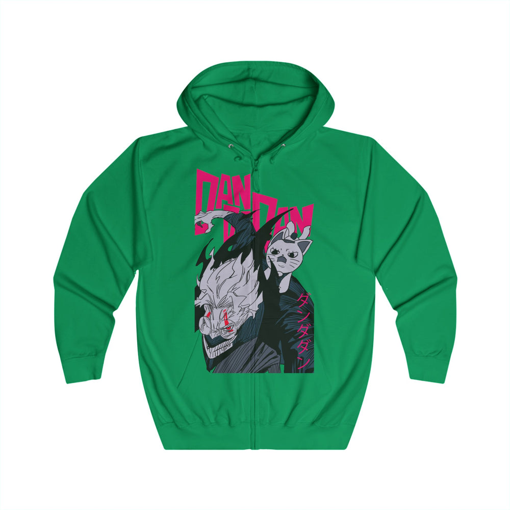 Okarun Unisex Full Zip Hoodie