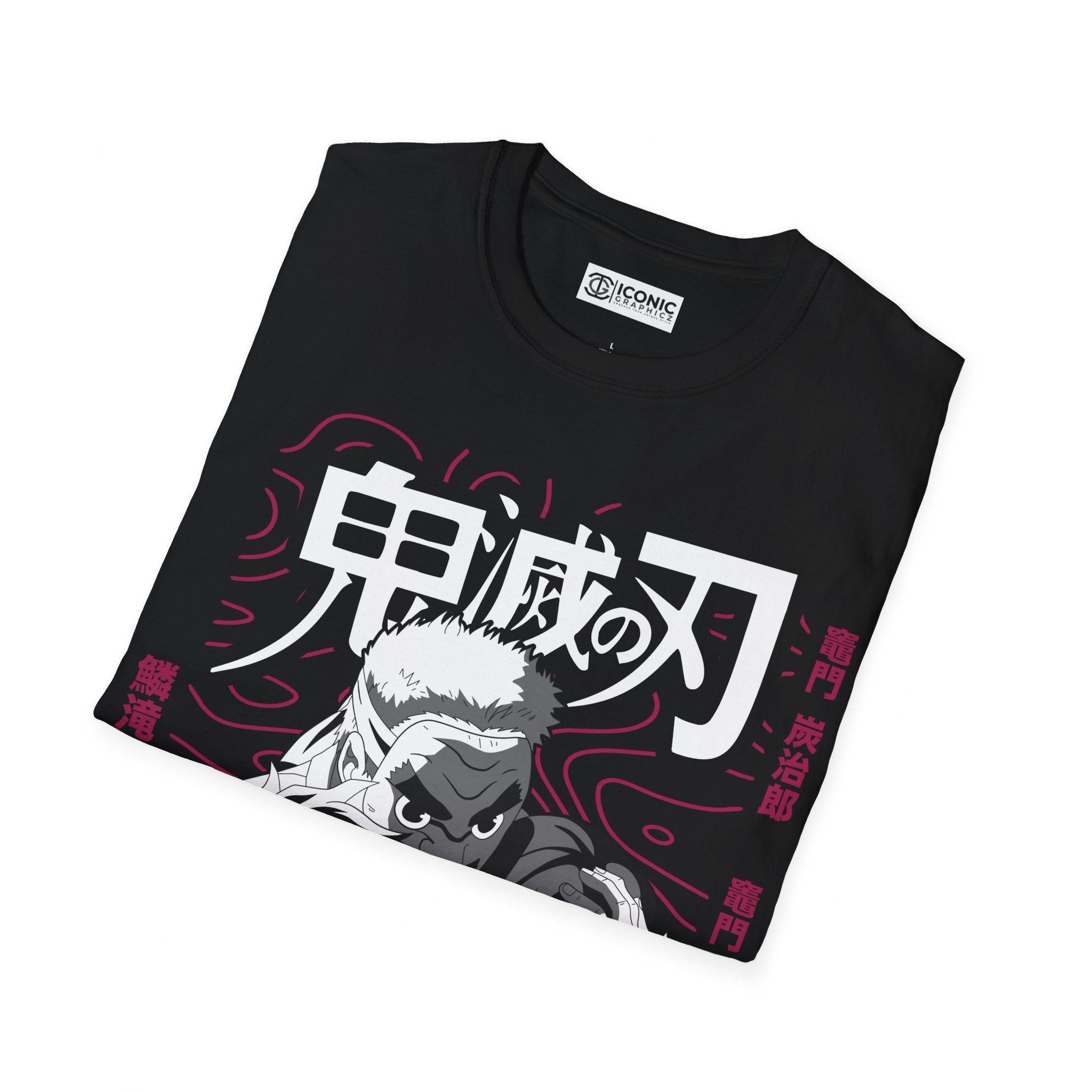 Tanjiro and Nezuko Unisex Softstyle T-Shirt - IGZ Clothing 