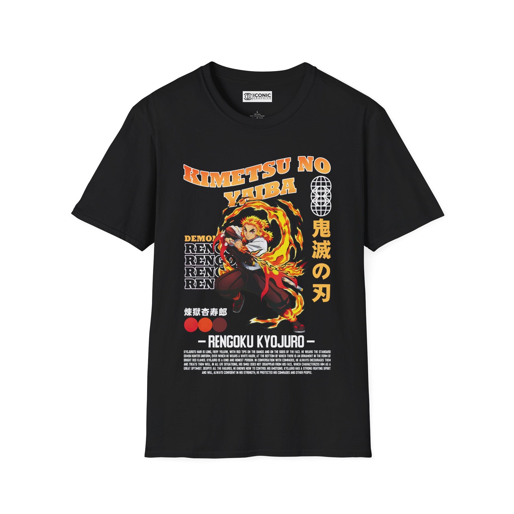 Rengoku Demon Slayer T-Shirt - 