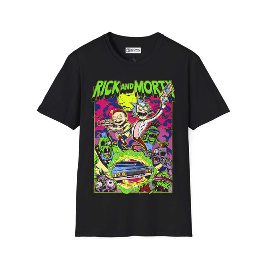 Rick and Morty Unisex Softstyle T-Shirt - IGZ Clothing 