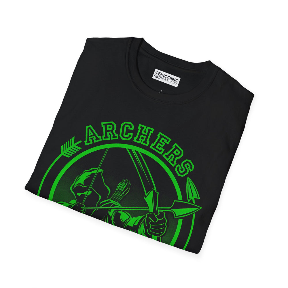 Green Arrow Shirt Printify