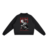 Sakamoto Days Essential Fleece Mid-Neck Crew Sweatshirt