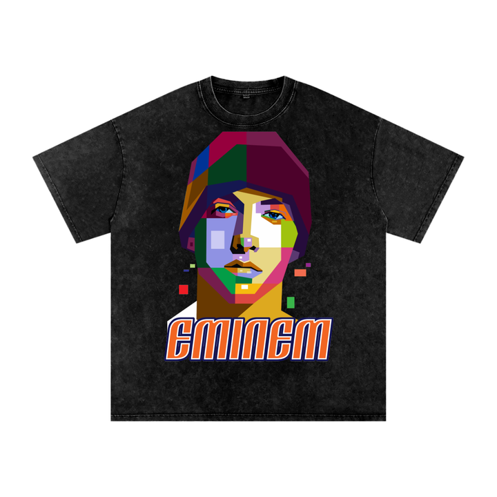 Eminem Acid Wash Oversize T-Shirt