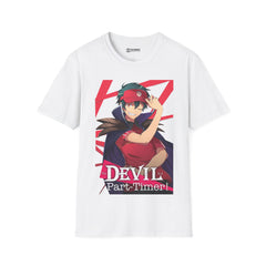 The devil is a part timer Unisex Softstyle T-Shirt - IGZ Clothing 