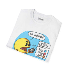 Pac Man Unisex Softstyle T-Shirt - IGZ Clothing 