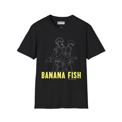 Banana Fish Unisex Softstyle T-Shirt - IGZ Clothing 