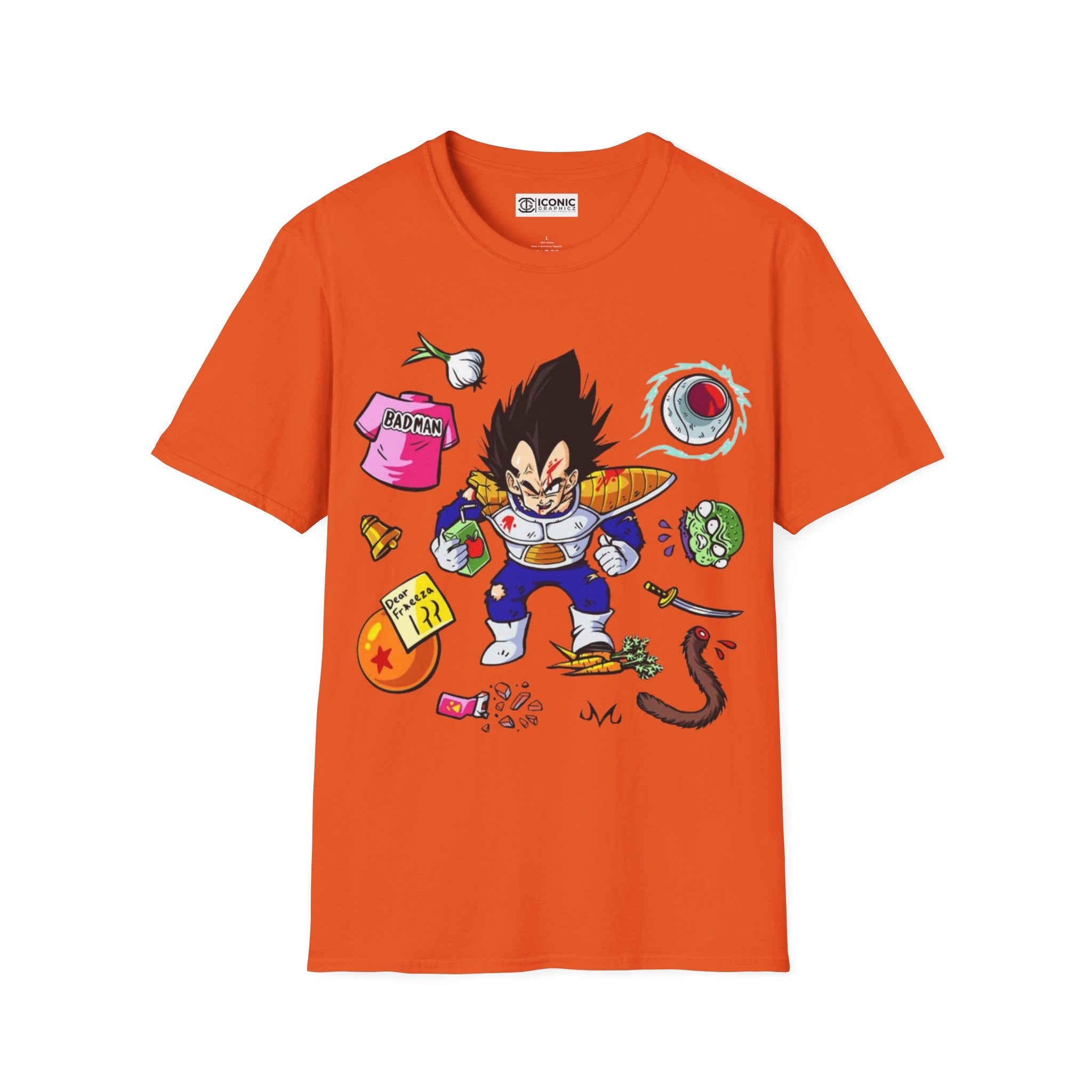Vegeta Dragonball T-Shirt Printify