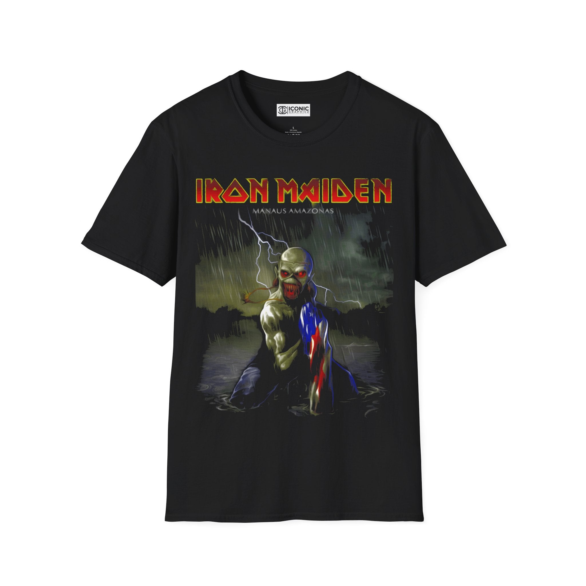 Iron Maiden Unisex Softstyle T-Shirt - IGZ Clothing 