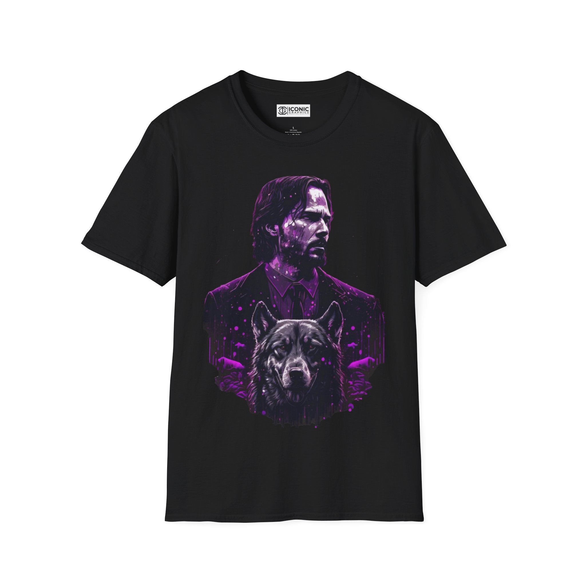 John Wick Unisex Softstyle T-Shirt - IGZ Clothing 