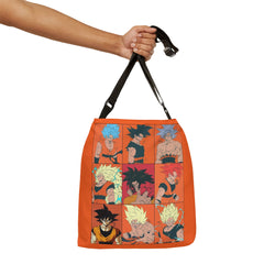 Goku Transformation Adjustable Tote Bag (AOP)