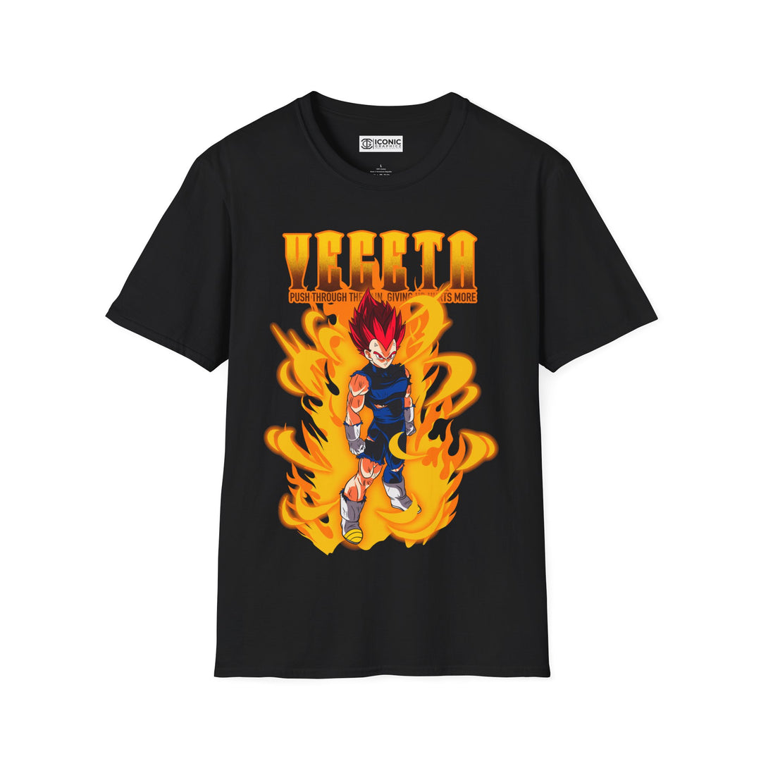 Vegeta Unisex Softstyle T-Shirt - Premium T-Shirt from - Just $26! Shop now at IGZ Clothing 