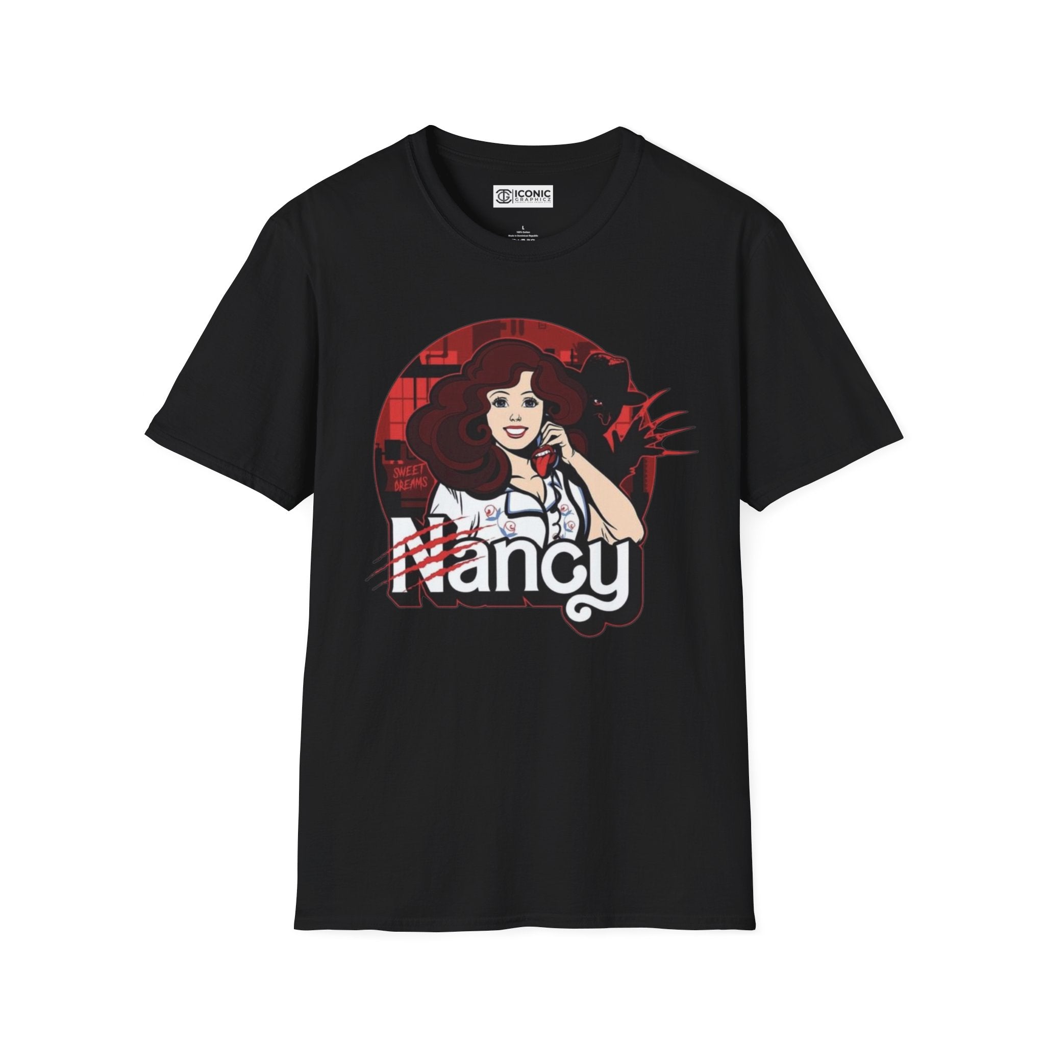 Freddy Kreuger Nancy Unisex Softstyle T-Shirt - IGZ Clothing 