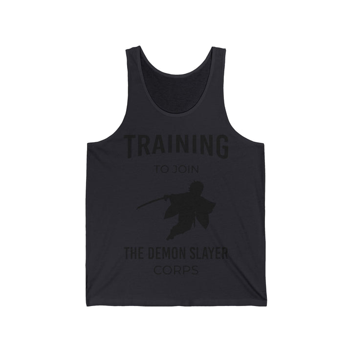Anime fitness Unisex Jersey Tank Printify