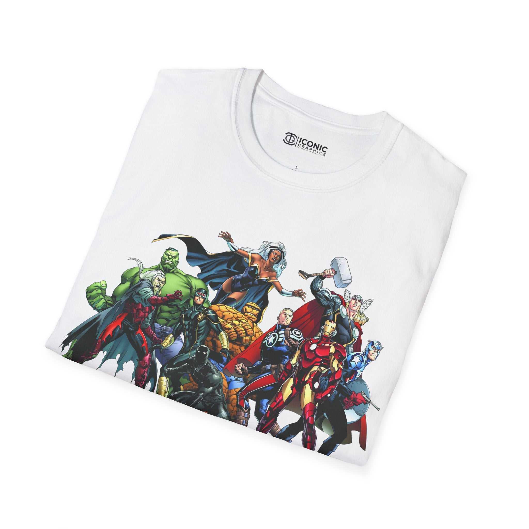 Marvel Unisex Softstyle T-Shirt - IGZ Clothing 