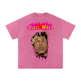 Juice WRLD Acid Wash Oversize T-Shirt