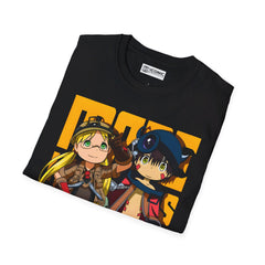 Made Abyss Rigg and Riko Unisex Softstyle T-Shirt - IGZ Clothing 