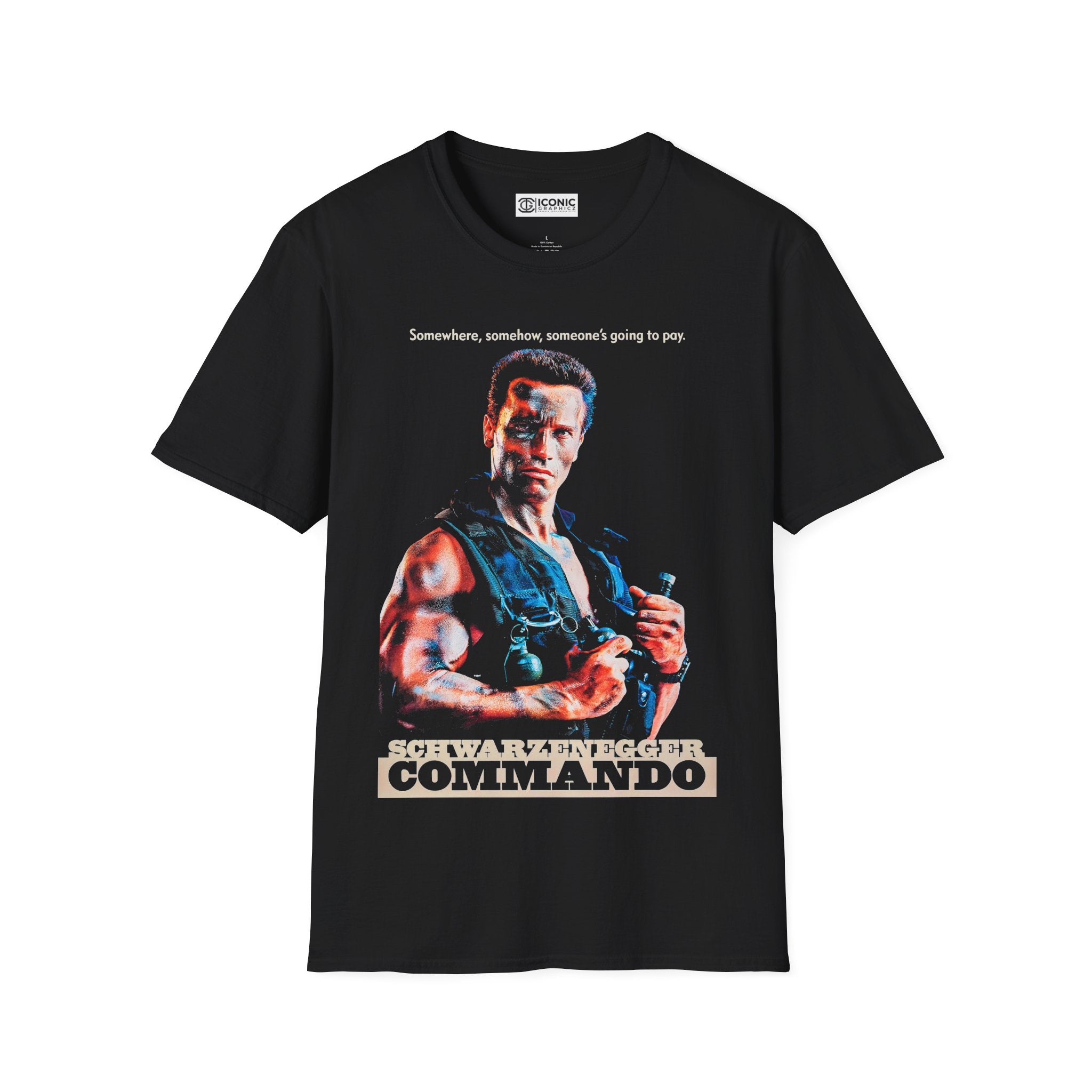 Commando T-Shirt - Iconic Action Movie Tribute