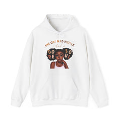 Black girl magic Unisex Heavy Blend™ Hooded Sweatshirt - IGZ Clothing 