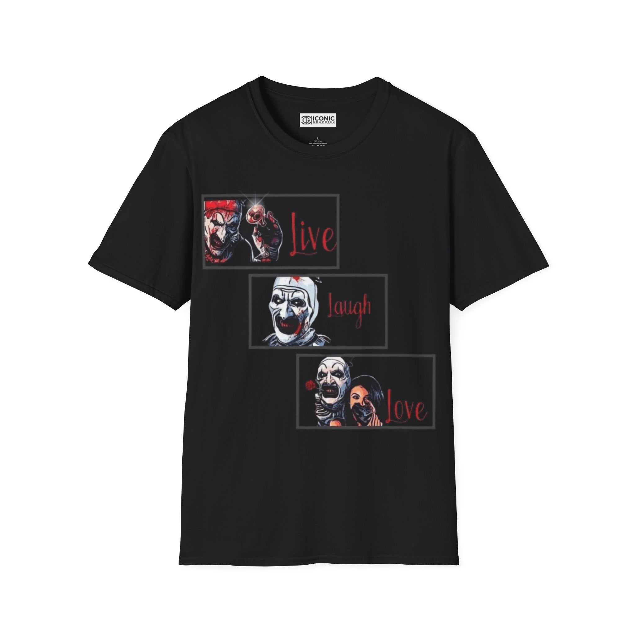 Terrifier Unisex Softstyle T-Shirt - IGZ Clothing 