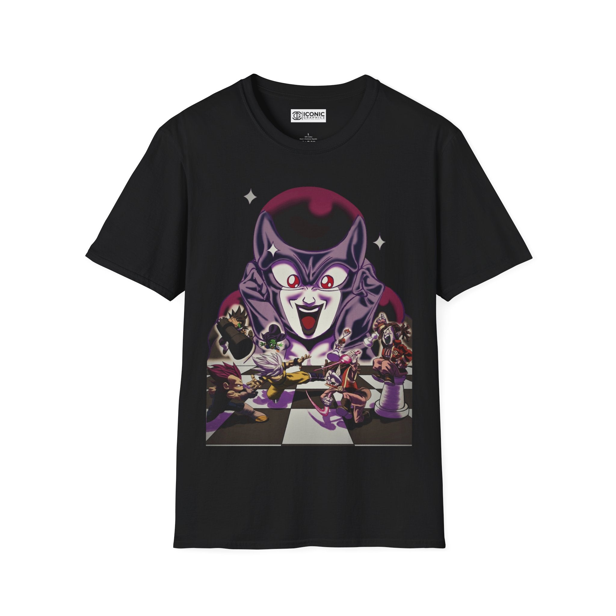 Black Frieza Unisex Softstyle T-Shirt