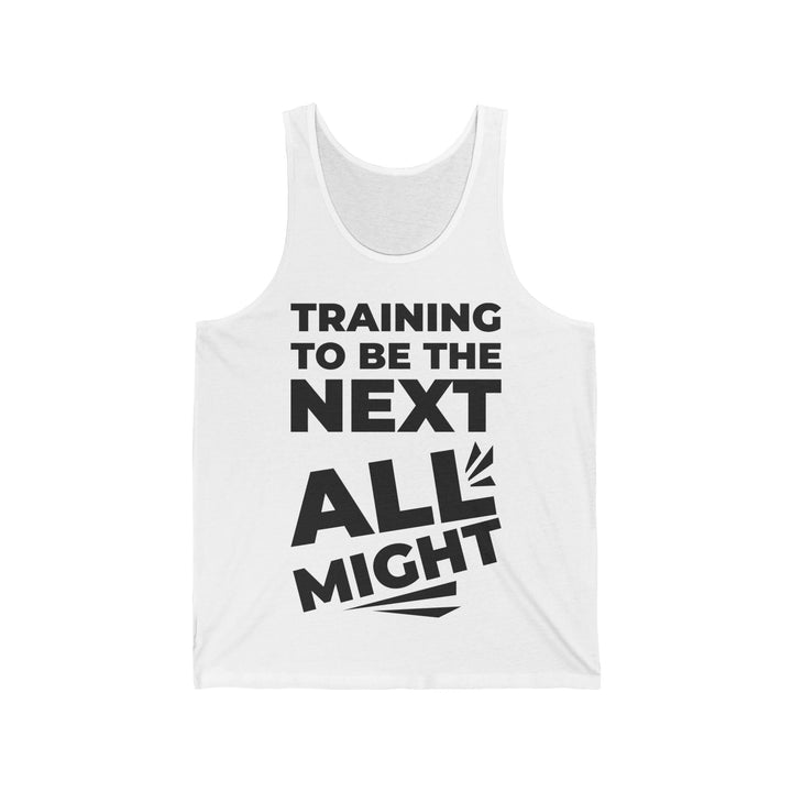 Anime fitness Unisex Jersey Tank Printify
