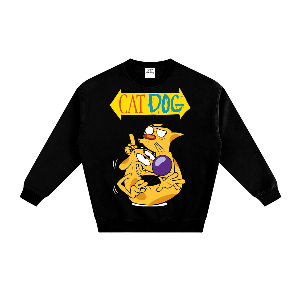 Cat Dog Fleeced Sweatshirt